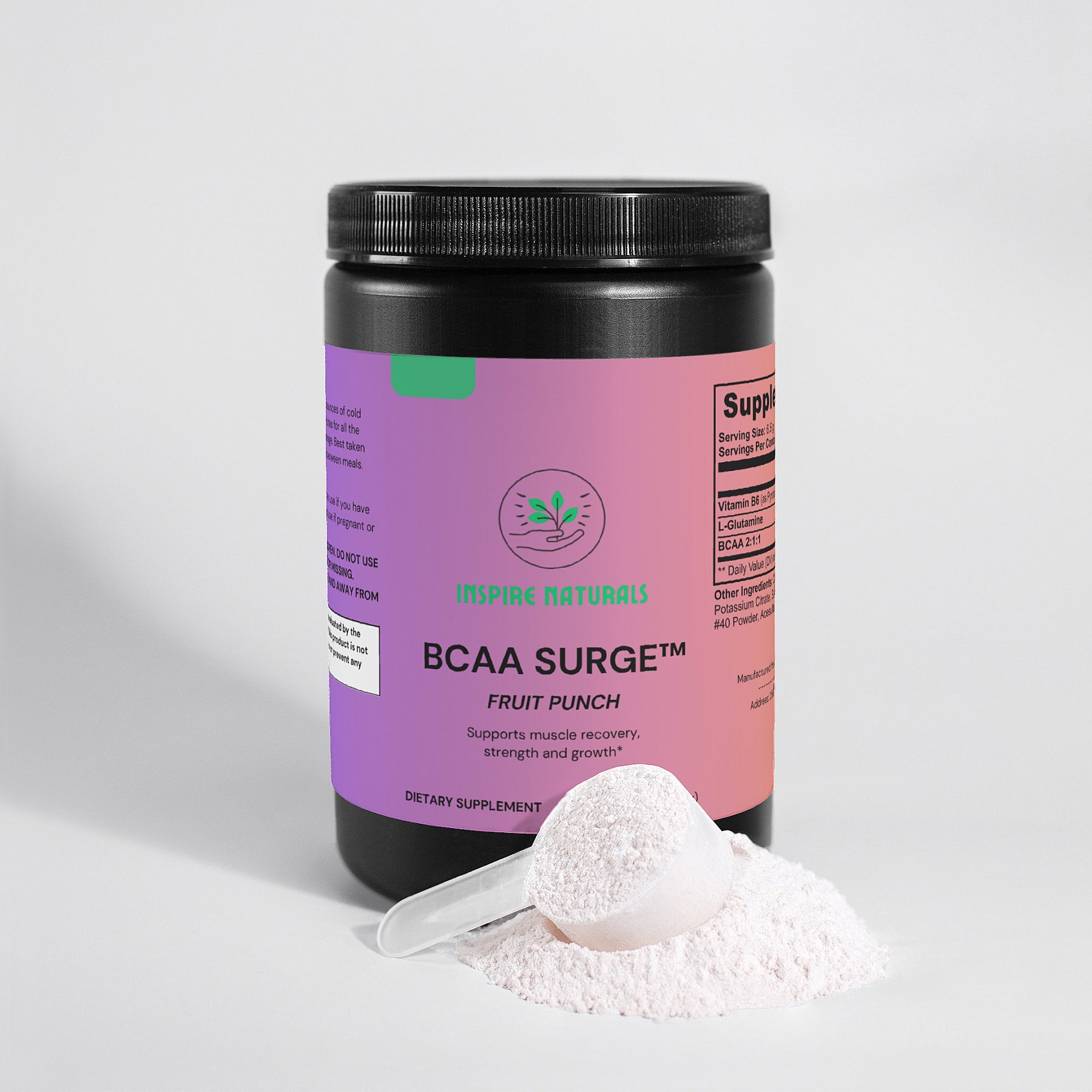 BCAA Surge™ Powder (Fruit Punch)